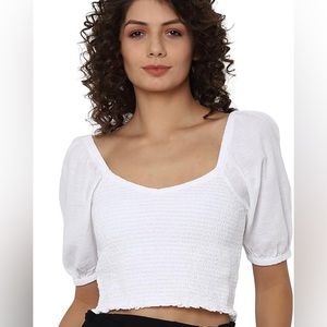 3/$25 🍭 AE smocked crop top